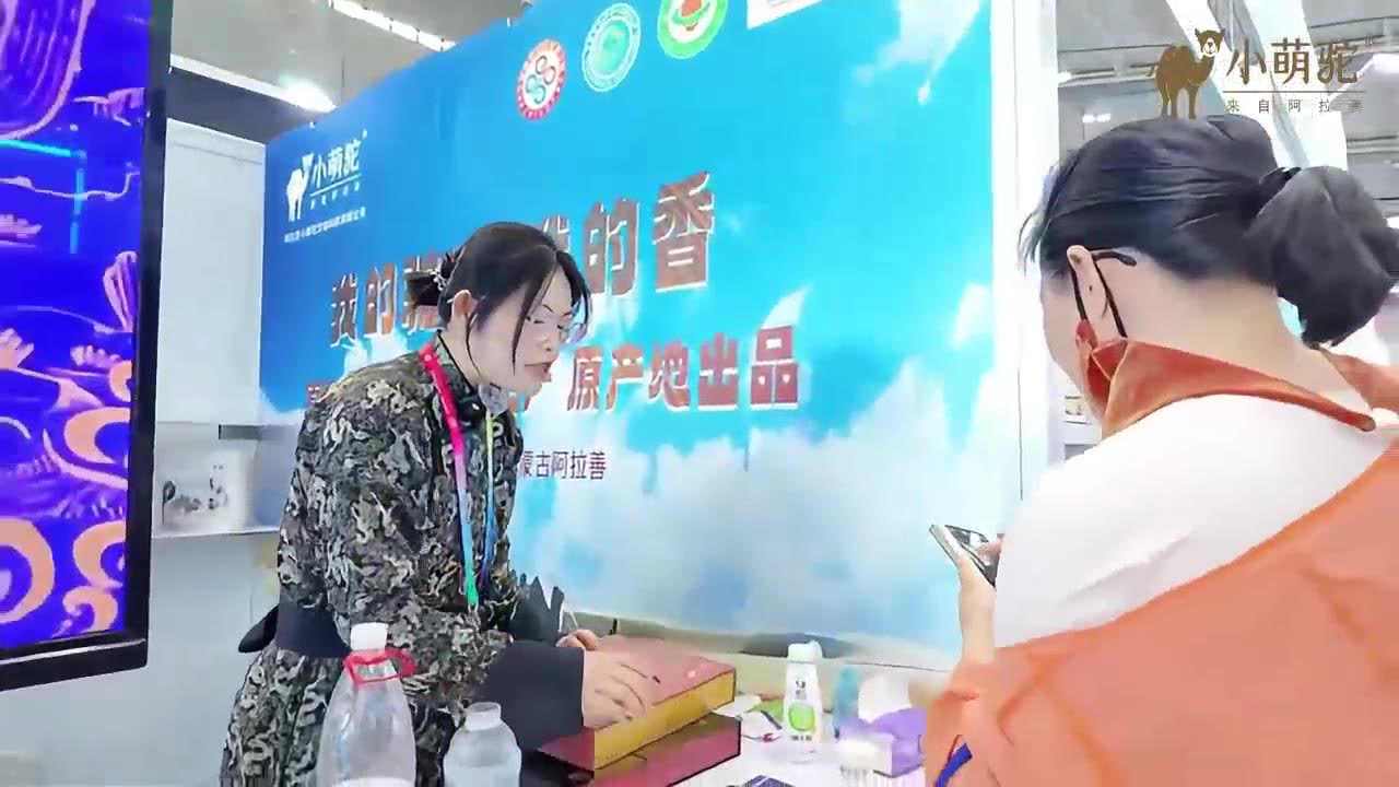 中非经贸博览会现场